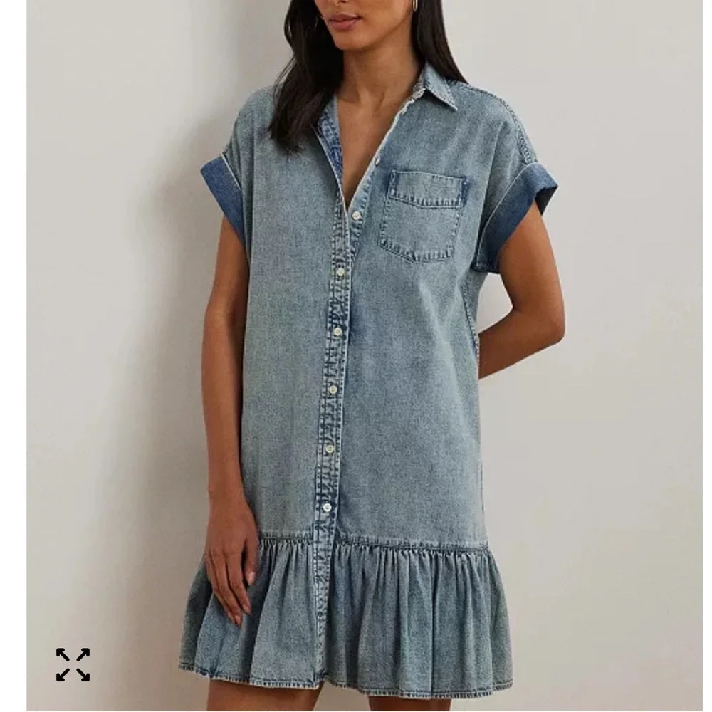 Lauren Ralph Lauren Denim Dress - Picture 4 of 7